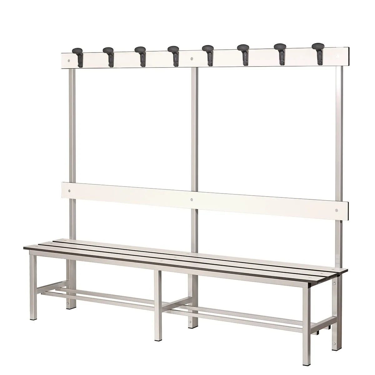 panca grigia metallo