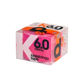 Tape Kinesiologico D3 Tape, 6 mt x 50 mm - Fucsia