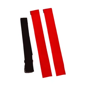 tag belt rosso
