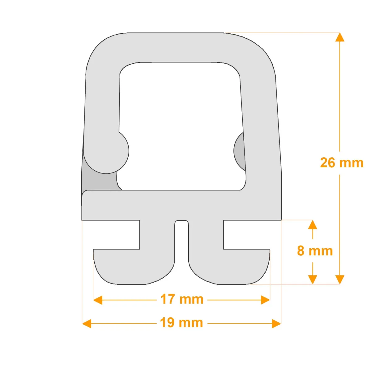 misure gancio fermarete porte calcio
