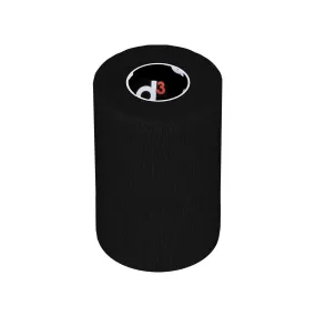Benda coesiva multifunzionale D3 Tape, 5 mt x 100 mm - Nero