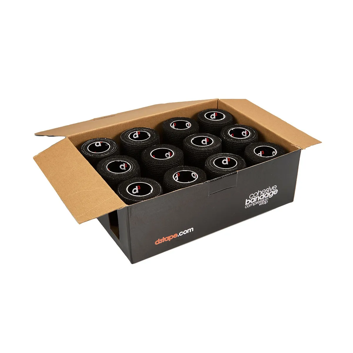 Confezione da 12 pezzi benda coesiva multifunzionale D3 Tape, 5 mt x 100 mm