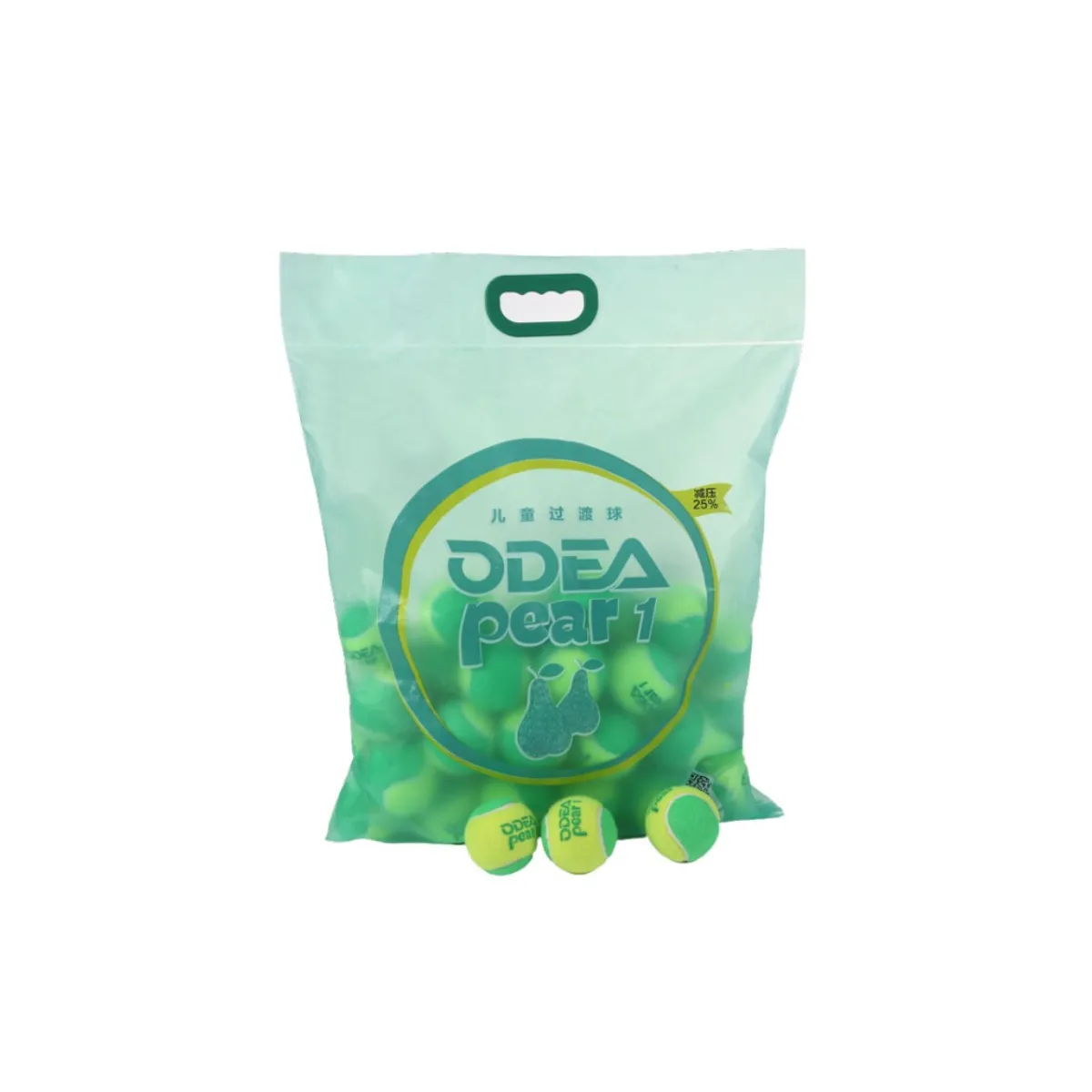 confezione 48 palle tennis depressurizzate