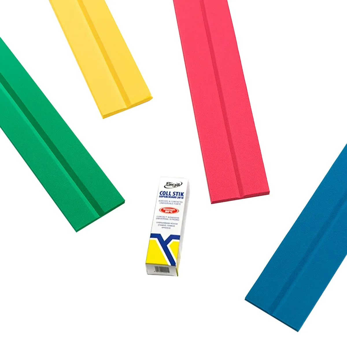 Kit 4 paracolpi angolare in PE2 Cm. 150H - UNI EN 913 - Ignifugo