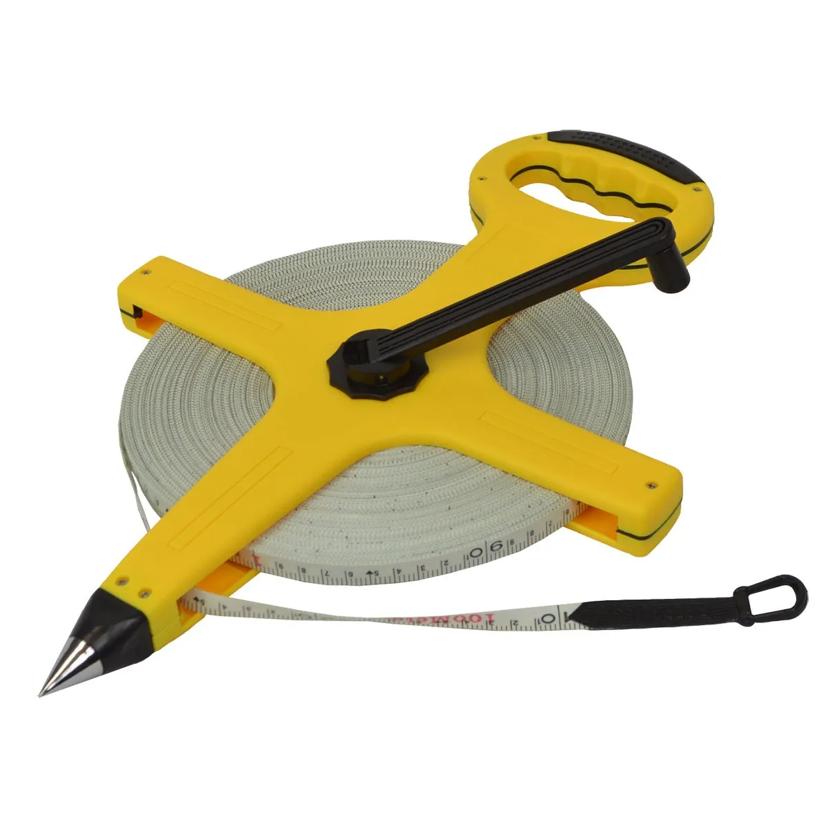 Rotella metrica 30 metri con impugnatura