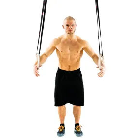 Coppia di anelli in legno lamellare Gymstick