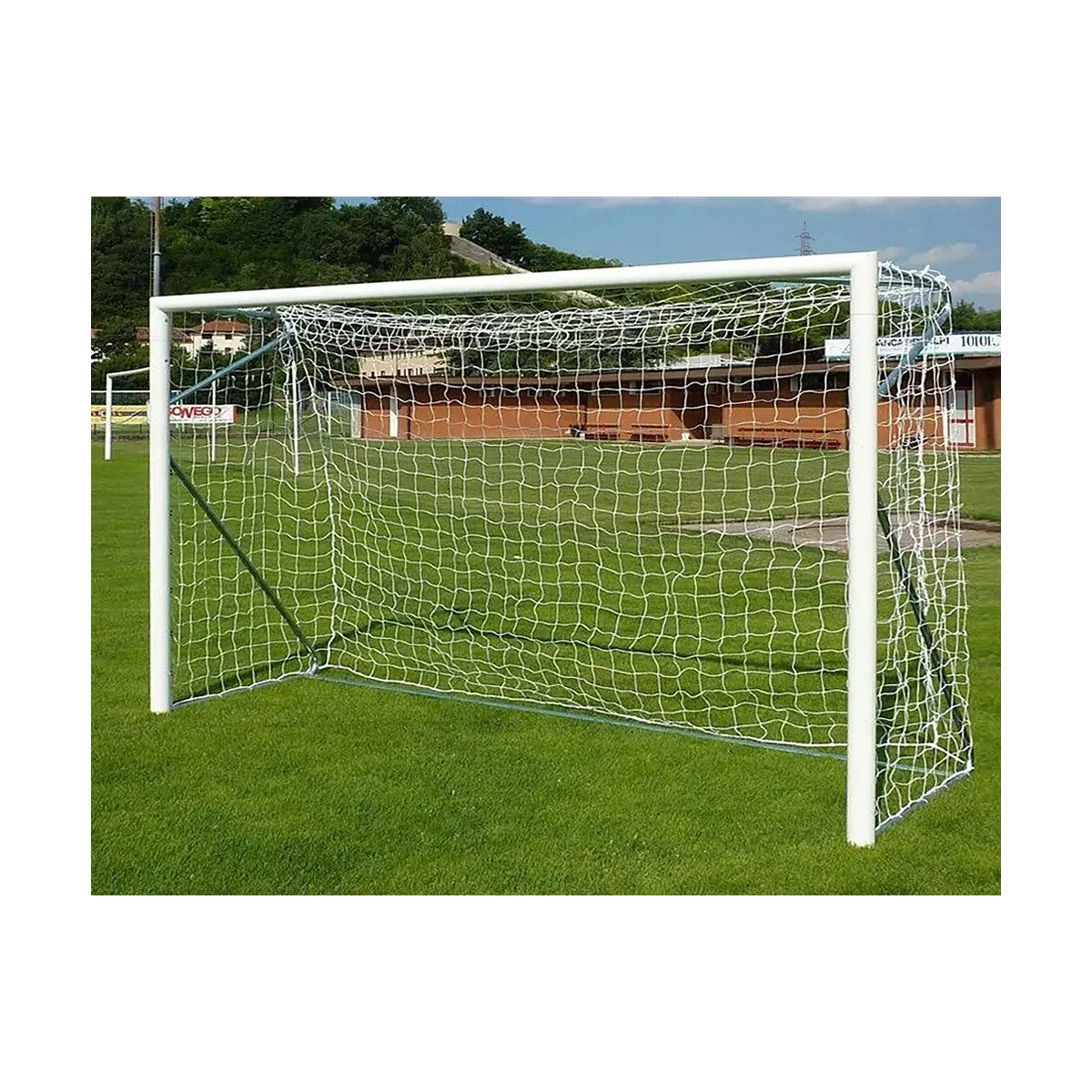 Porta calcio mt. 4x2 trasportabile in acciaio