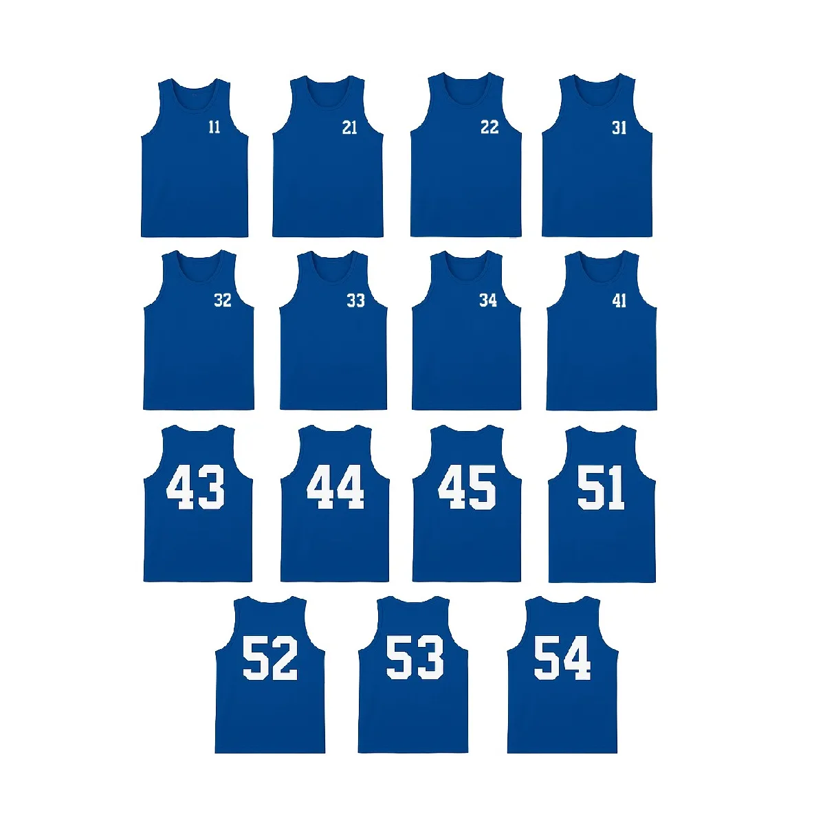 Casacche baskin numerate 2