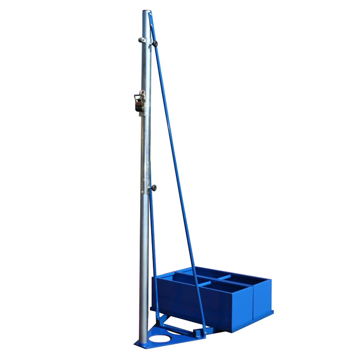 Impianto volley a traliccio zavorrabile in acciaio