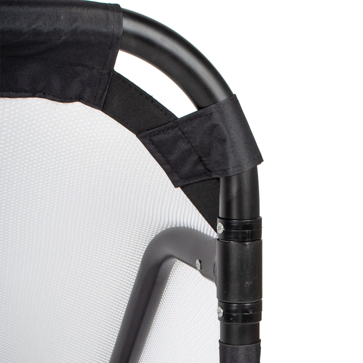 Mini Porta pieghevole 120x80 in alluminio, dettaglio