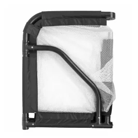 Mini Porta pieghevole 120x80 in alluminio, ripiegata