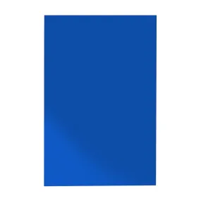 Protezione murale per interni in PE2 rivestita in PVC - ignifuga, blu