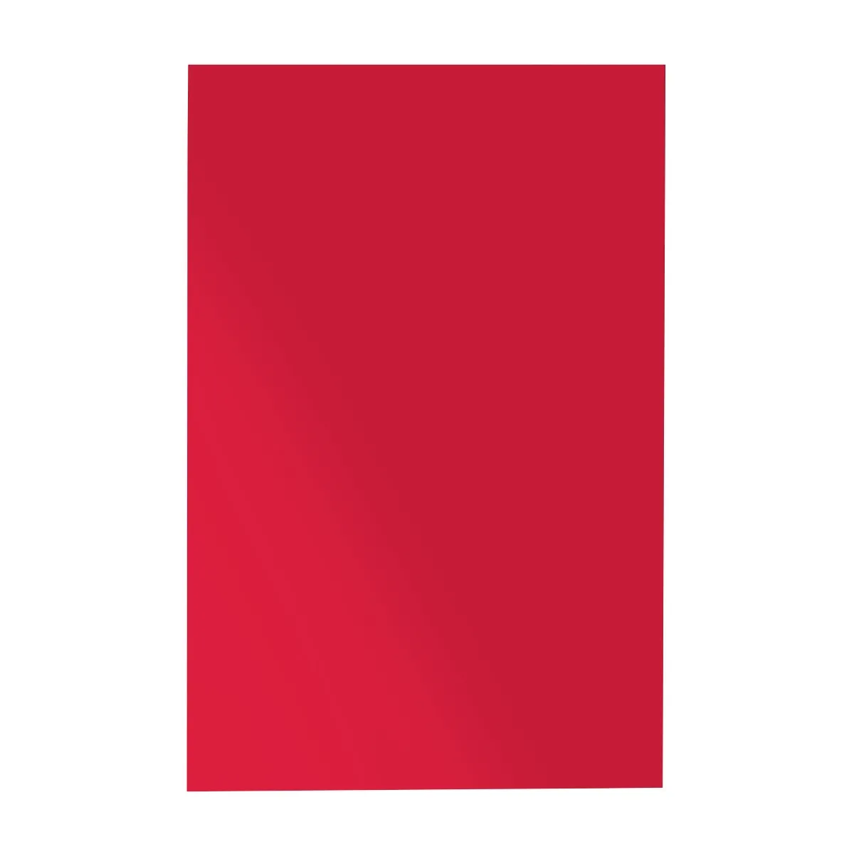 Protezione murale per interni in PE2 rivestita in PVC - ignifuga, rossa