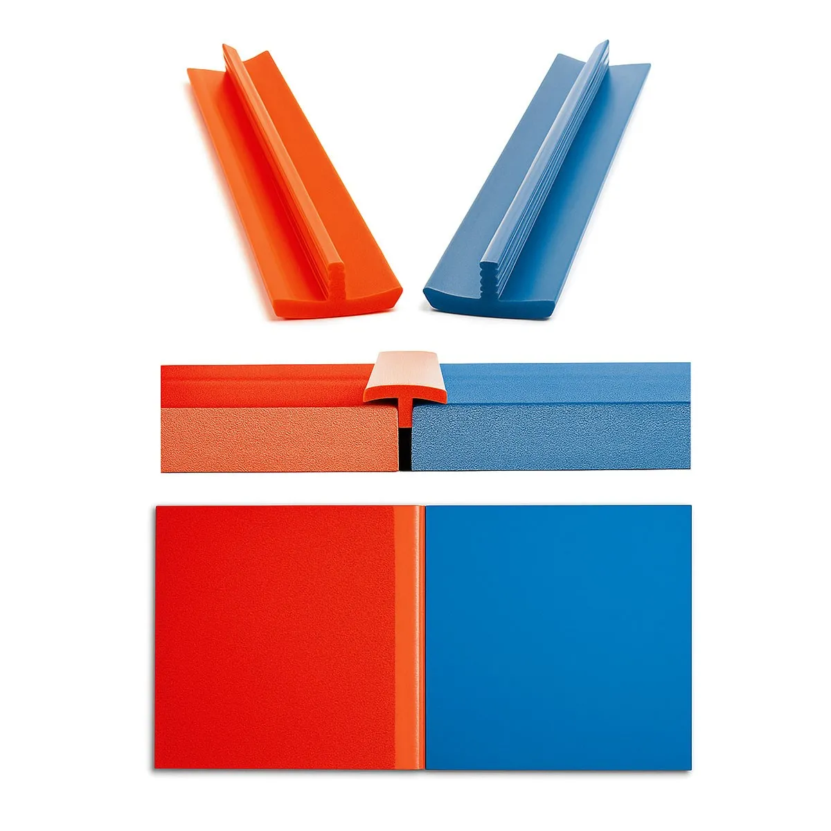 Profilo a "T" di Finitura per Protezioni Murali