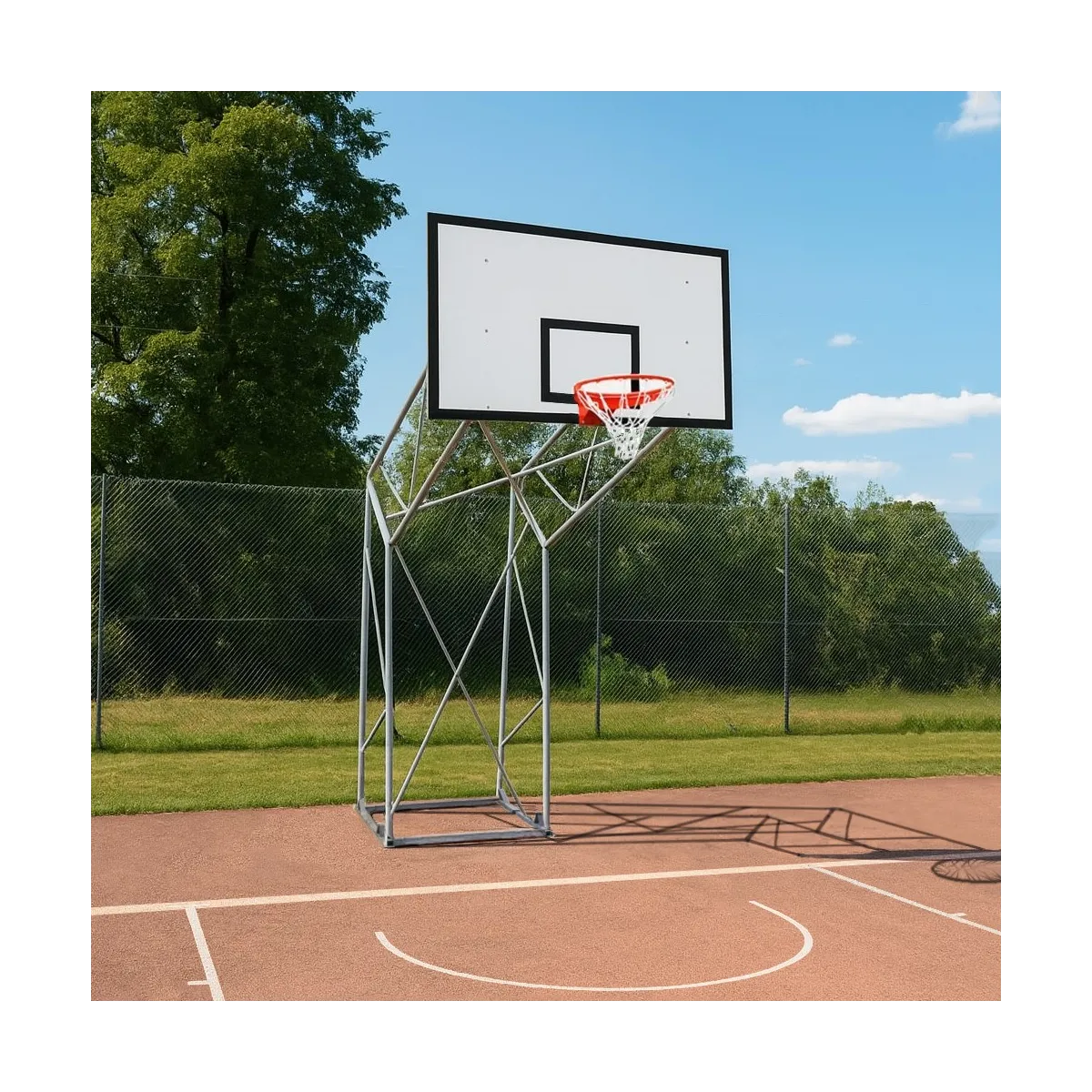 Traliccio basket - modello fisso