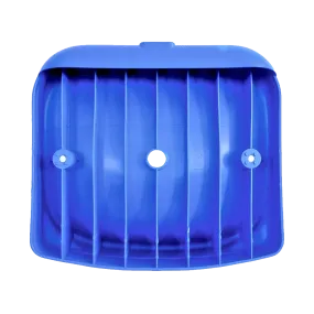 base del sedile per tribuna, senza schienale non IGNIFUGO blu