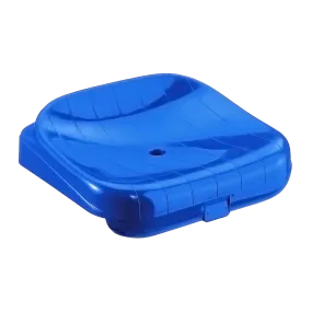 Sedile per tribuna senza schienale blu