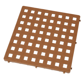 pedana agganciabile in plastica per spogliatoio 50x50 cm