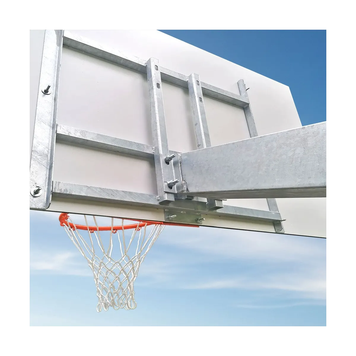 Montante Basket Monotubolare - vista posteriore