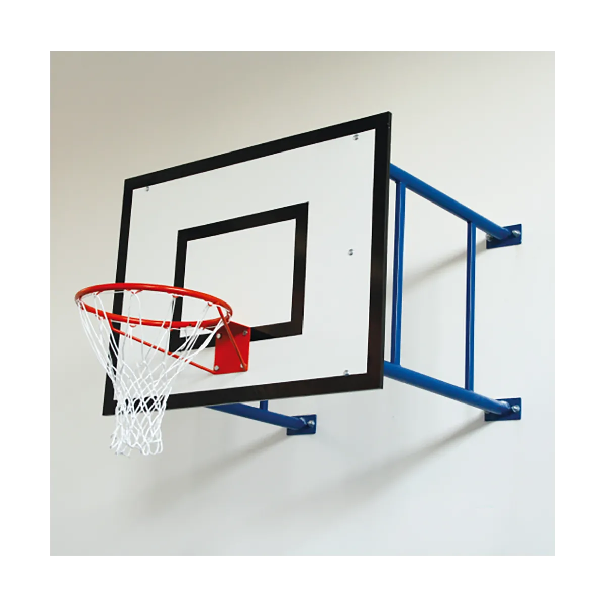 Impianto minibasket a parete sbalzo 185 cm