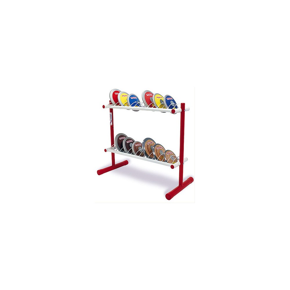 Rastrelliera per dischi da lancio, modello fisso Rastrelliera per dischi da lancio, modello fisso