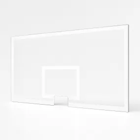 Tabellone da basket in plexiglas