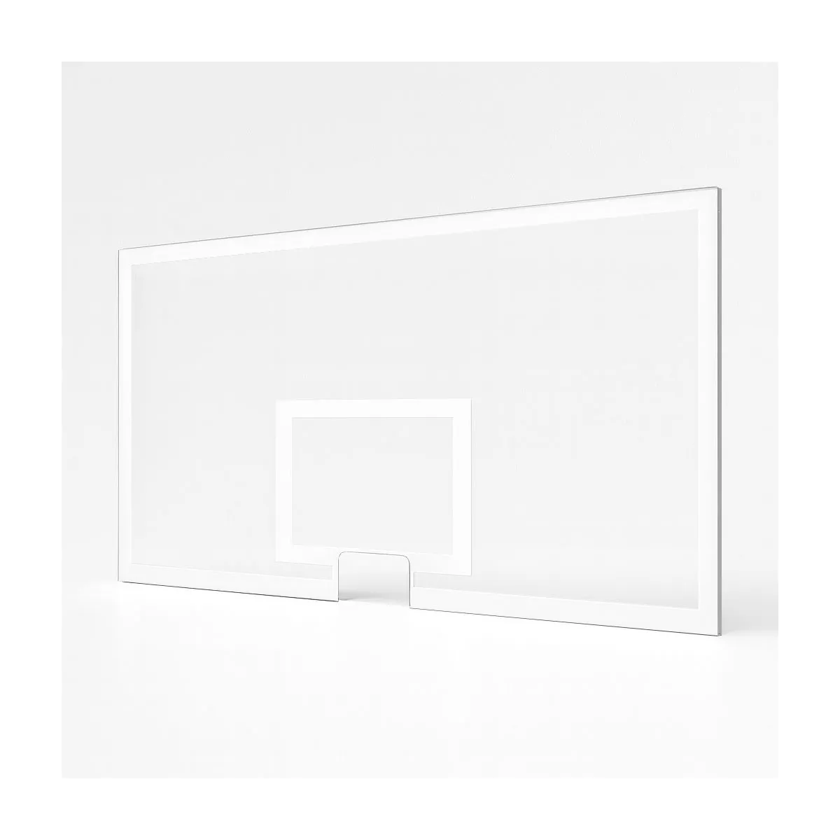 Tabellone da basket in plexiglas
