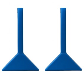 Coppia di protezioni per impianto basket monotubolare per esterno
