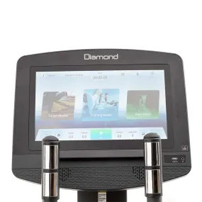 Ellittica Professionale EMS 40 Livelli con Schermo Touch