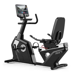 Cyclette Recumbent Professionale EMS con Schermo Touch 15,6”