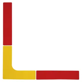 Set di linee per tracciatura temporanea di campi da gioco, posa rapida