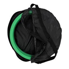 Set 10 cerchi in nylon a sezione piatta - diam. 40 cm