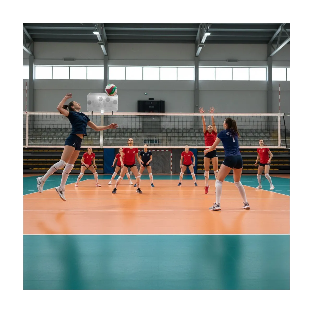 Simulatore di muro per pallavolo
