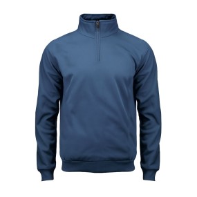 Felpa sportiva 1/2 zip per allenamento | Blu