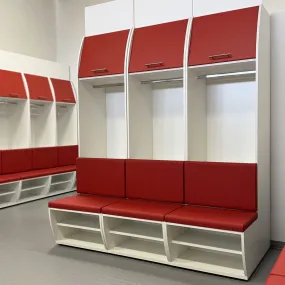 Armadietti spogliatoio calcio padova