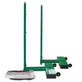 Impianto badminton da competizione, con rete