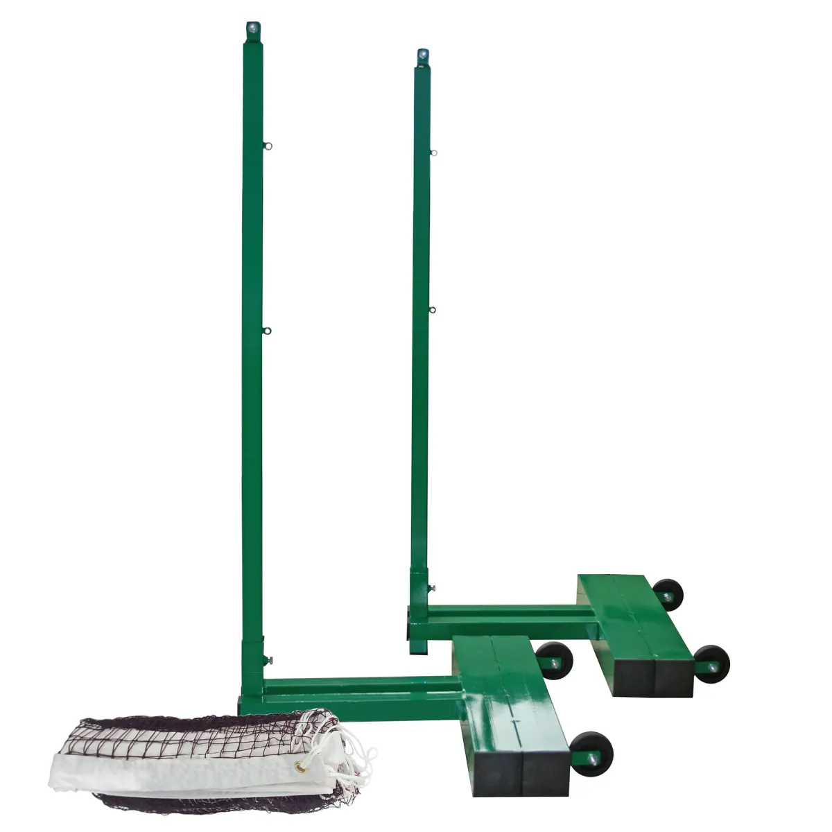 Impianto badminton da competizione, con rete