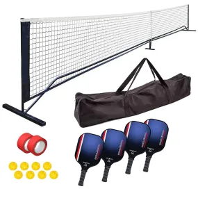 Set pickleball Avenger Pro con nastro per tracciatura