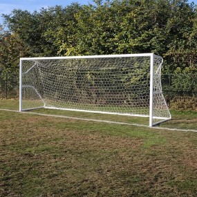 Porta calcio singola 5x2 trasportabile - acciaio