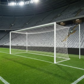 COPPIA porte da calcio a palo distanziato