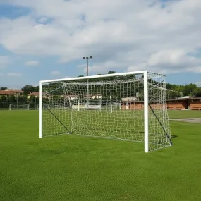 Porta Calcio 5x2 Trasportabile Alluminio Ø 80 mm