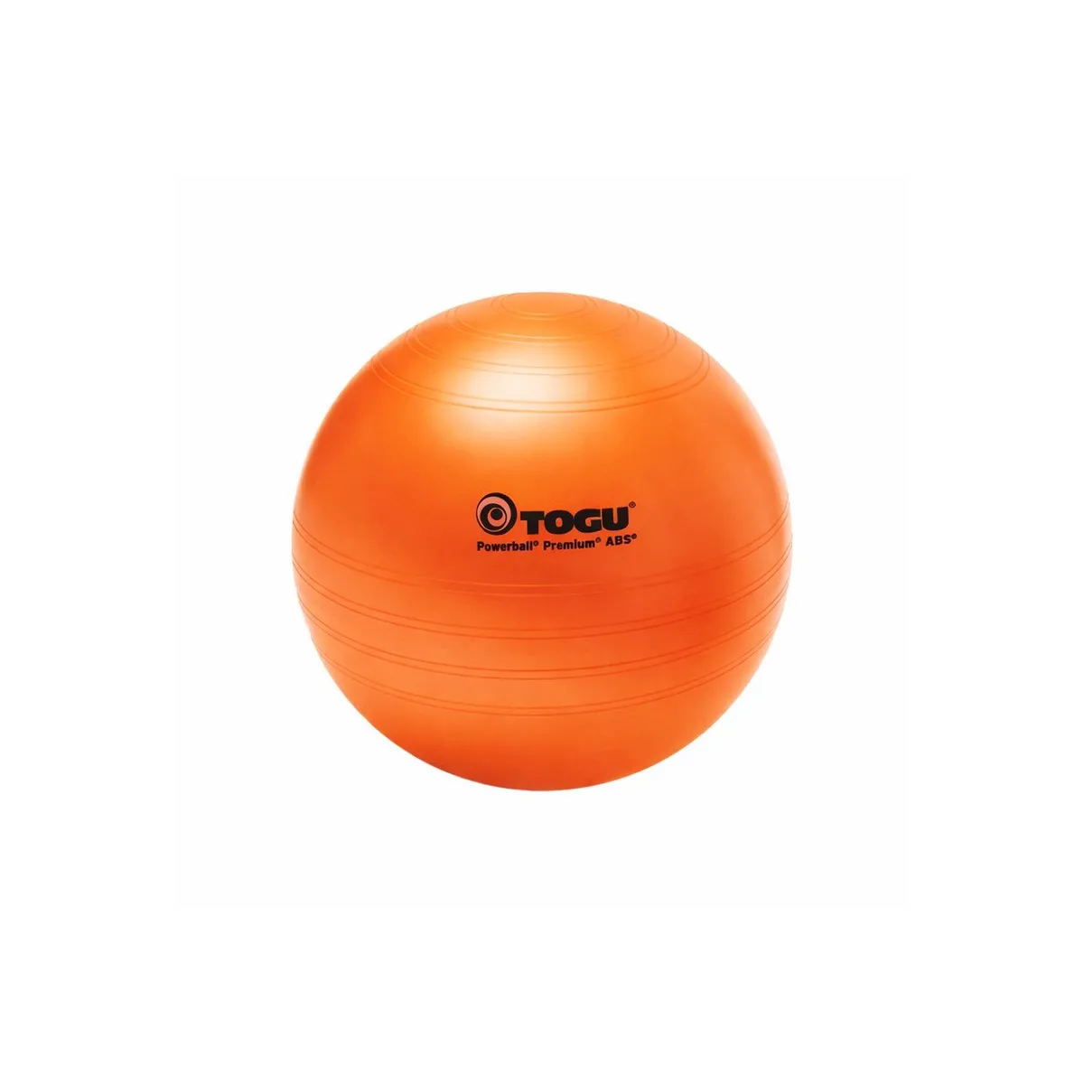 Palla Powerball Premium ABS Togu, max cm. 55, per fitness, funzionale, terapia ARANCIONE