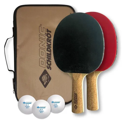 Set 2 racchette ping pong Persson 500 con custodia