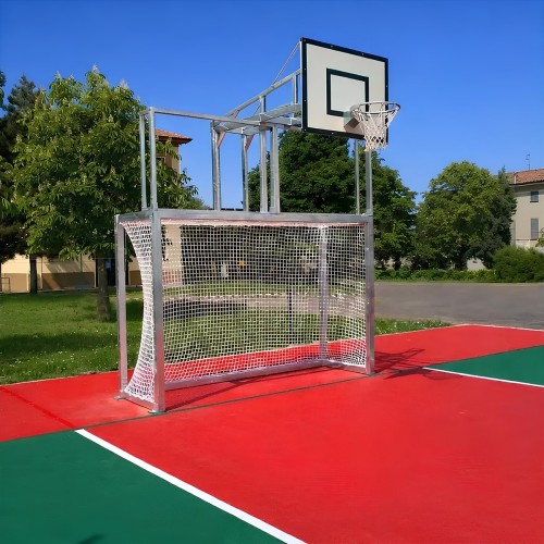 Struttura Multisport Calcetto 3x2 con Basket 120x90