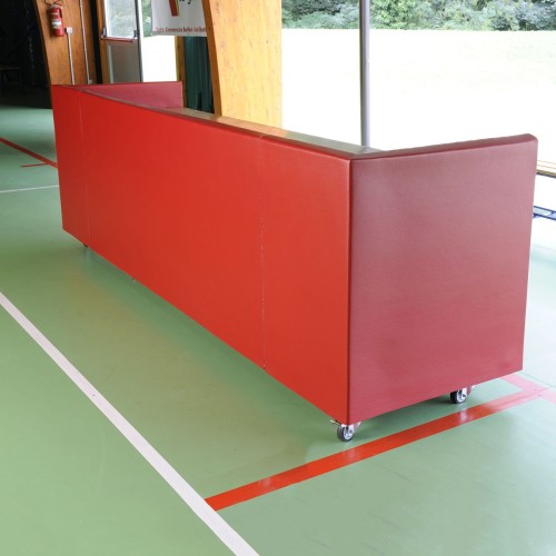 Protezioni antitrauma per tavolo giudici ignifughe CL1