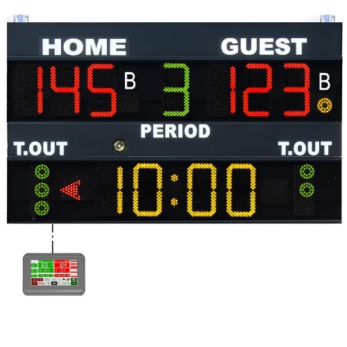 Tabellone elettronico multisport completo modello MXL