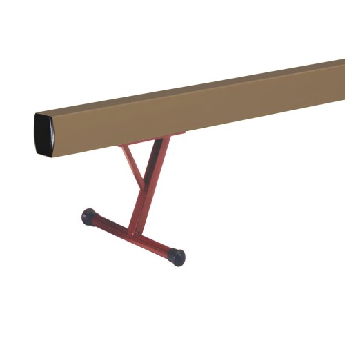 Trave di equilibrio 50 cm in alluminio imbottito e rivestito, altezza fissa