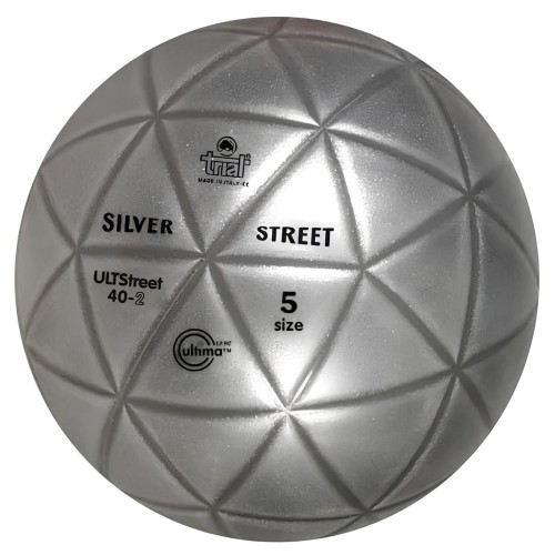Pallone calcio Silver Street adatto per cemento e asfalto
