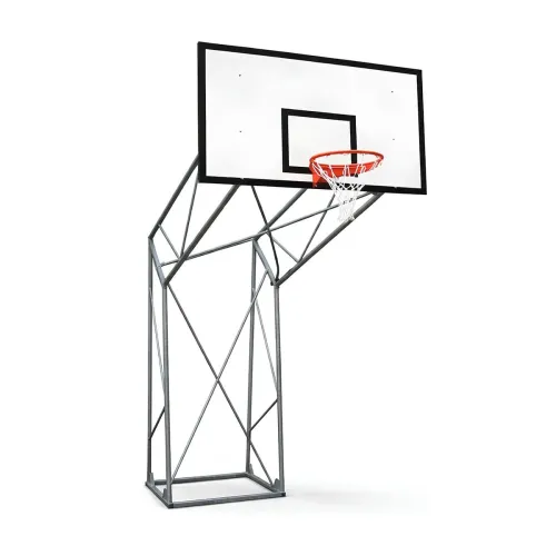 Mezzo Impianto Basket a Traliccio Fisso Sbalzo 220 cm