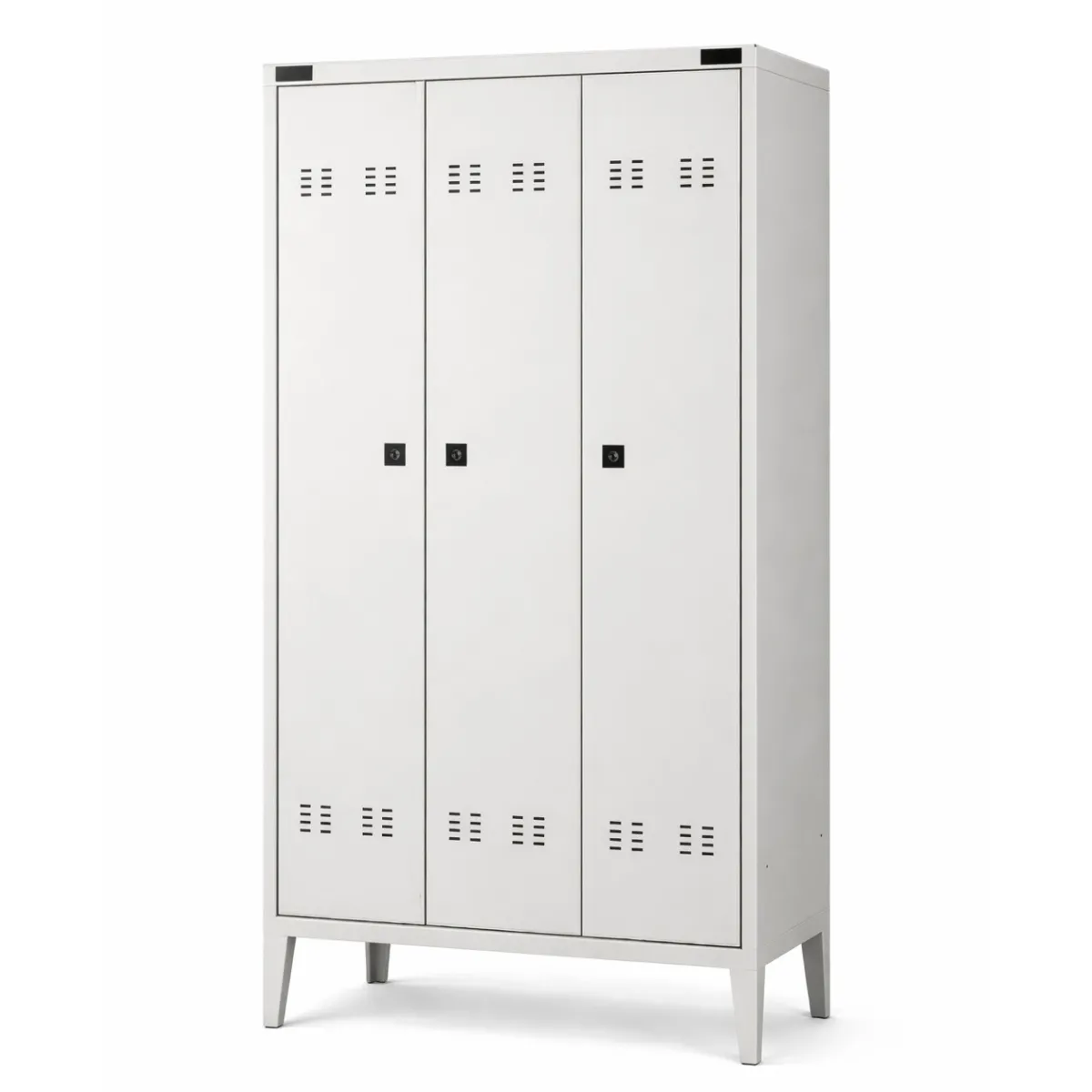 Armadietto Spogliatoio Metallico | 3 ante | Conquest